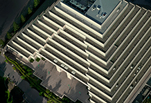 The Ziggurat building. West Sacramento, California.  2011